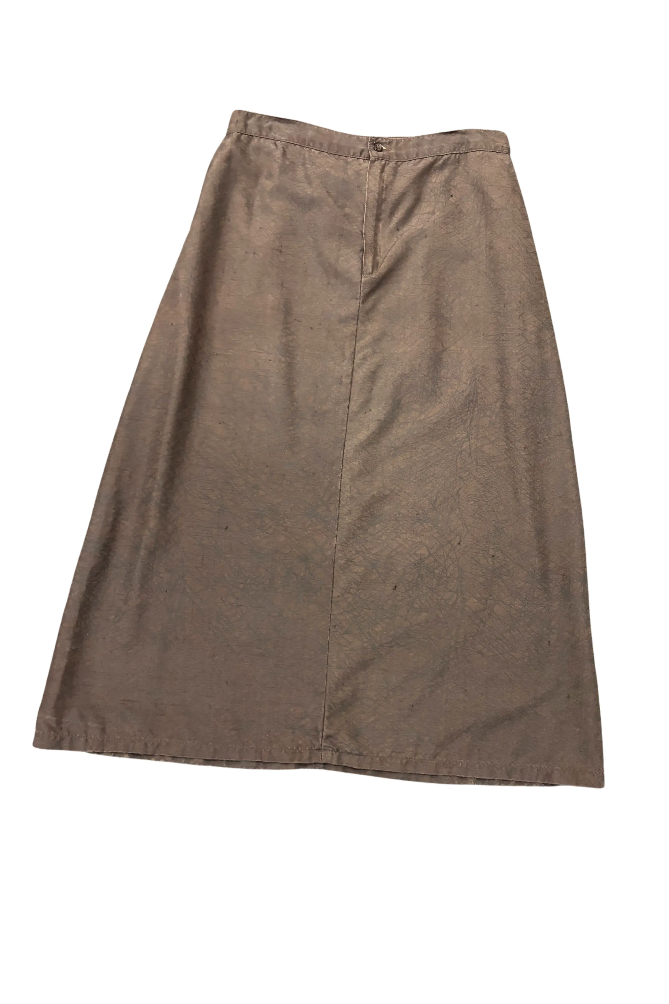 Handmade scribble maxi skirt, M