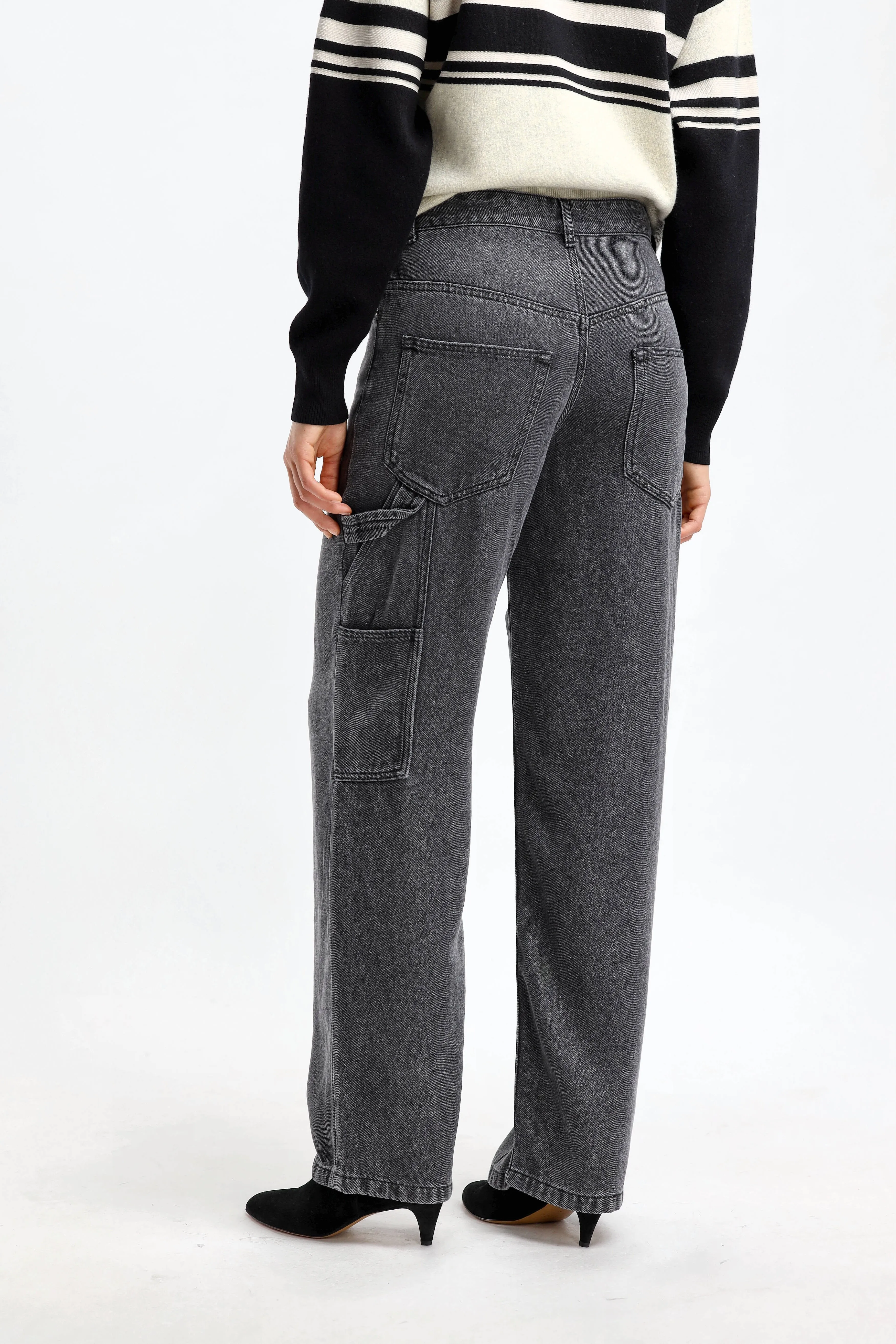 Jeans Bymara in Grau