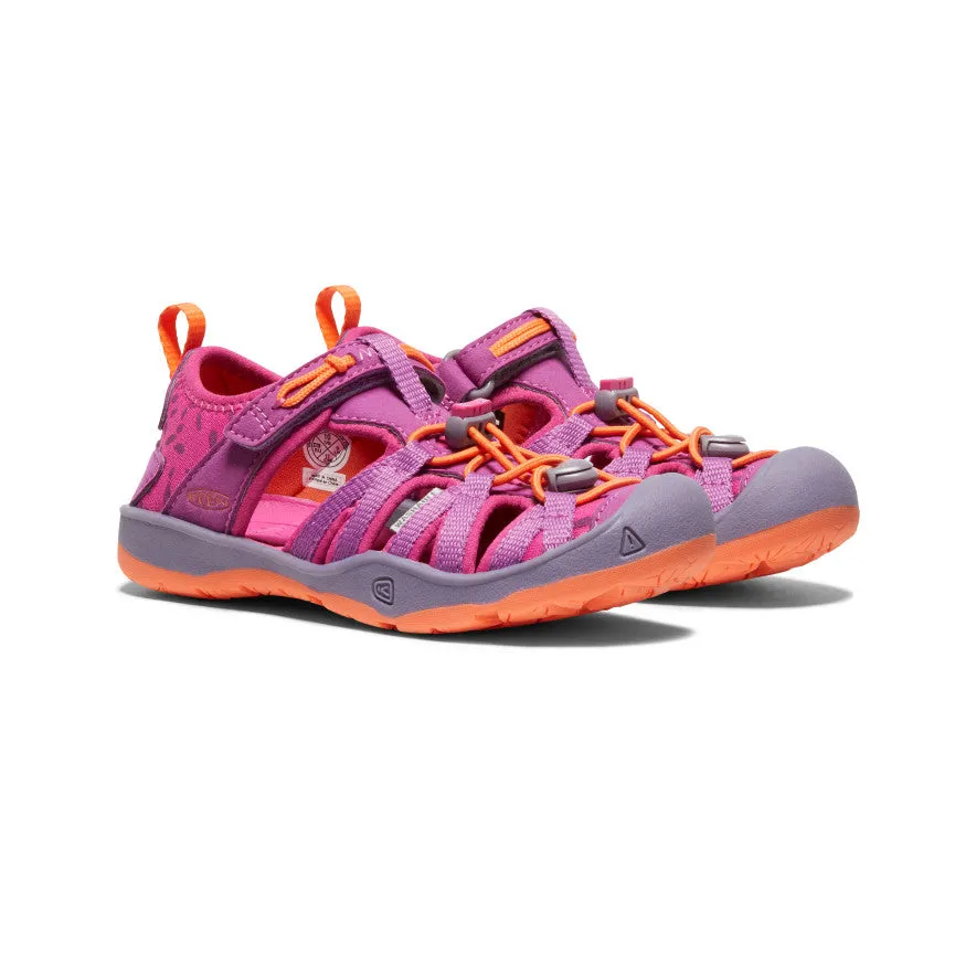 Little Kids' Moxie Sandal  |  Purple Wine/Nasturtium