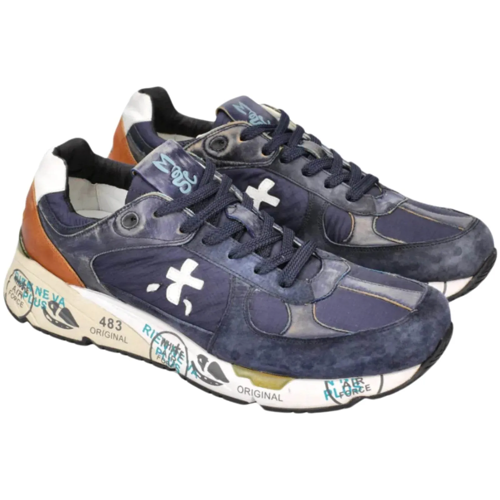 Sneaker Uomo Premiata - Mase - Blu