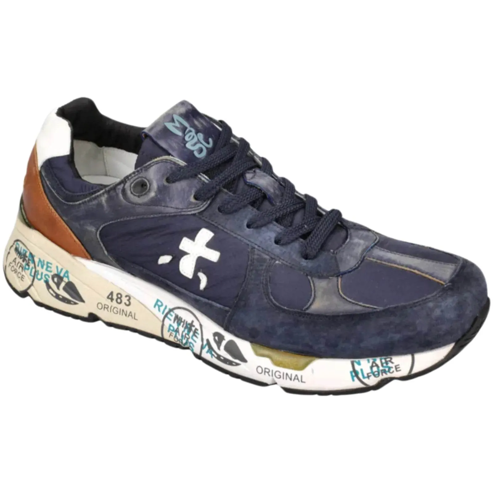 Sneaker Uomo Premiata - Mase - Blu