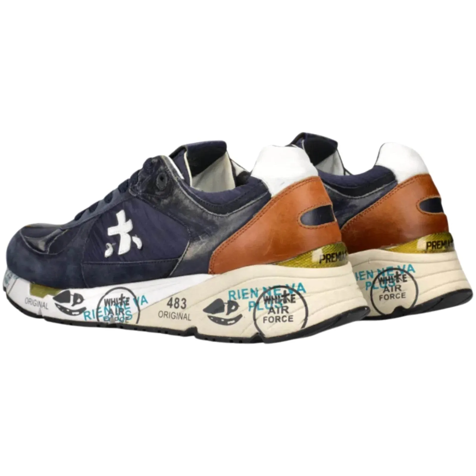 Sneaker Uomo Premiata - Mase - Blu